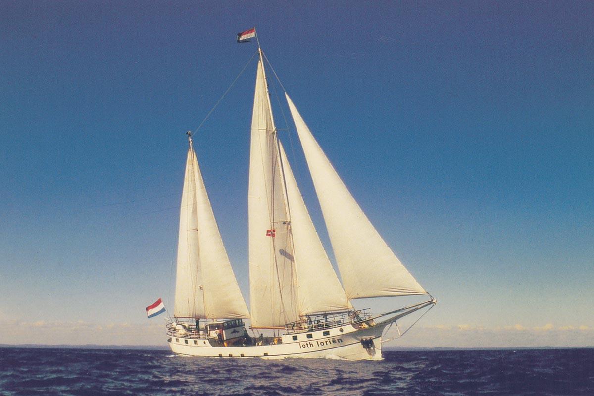 Für den Umbau brauchte ich 3 Jahre und die Hilfe vieler Freunde.1991 ging es dann los auf die Ostsee.